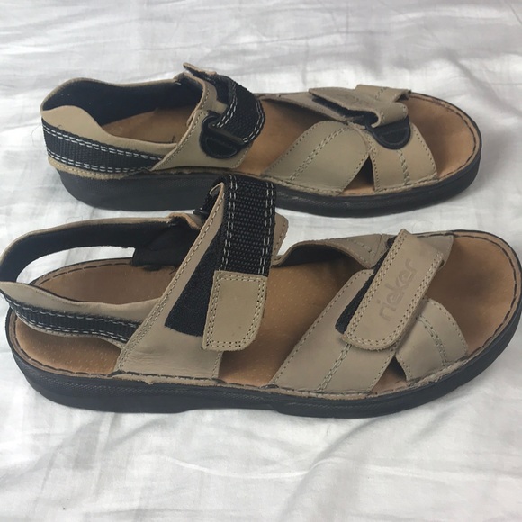 rieker tan sandals